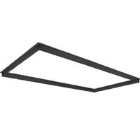 TCP 2' x 4 ' Sheet Rock Black Flange Mounting kit