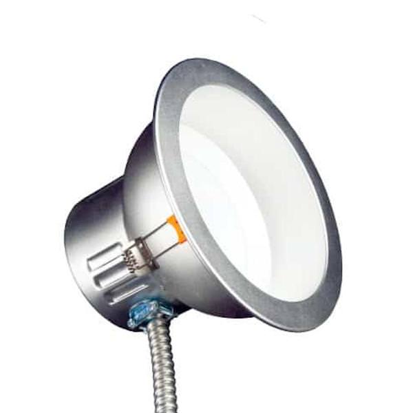 8” Selectable watt 120/277 volt CCT Selectable Diffuser Recessed LED Downlight