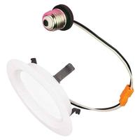 TCP 14 watt 5"-6" 120 volt CCT Selectable Recessed Flat face LED Downlight