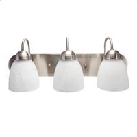 TCP 24" 4 Lamp 6 watt 120 volt Brushed Nickel 3000K Natural White LED Vanity Light Fixture