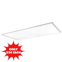 Venture 1' x 4' Selectable watt 120/277 volt CCT Selectable LED Flat Panel (6 Pack)