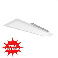 Venture 1' x 4' Selectable watt 120/277 volt CCT Selectable Backlit LED Flat Panel (6 Pack)