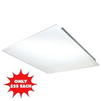 View 2' x 2' Selectable watt 120/277 volt CCT Selectable LED Flat Panel (40 Pack)