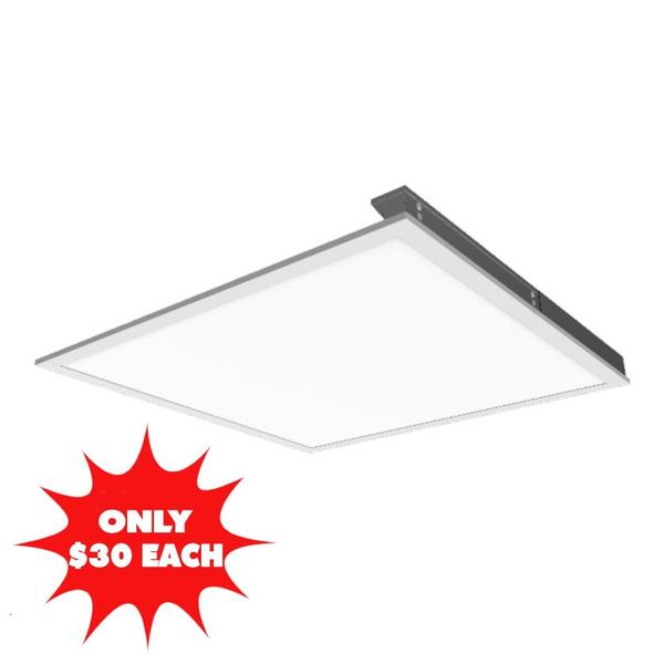 2' x 2' Selectable watt 120/277 volt CCT Selectable LED Flat Panel (6 Pack)