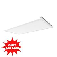 Venture 2' x 4' Selectable watt 120/277 volt CCT Selectable LED Flat Panel (40 Pack)