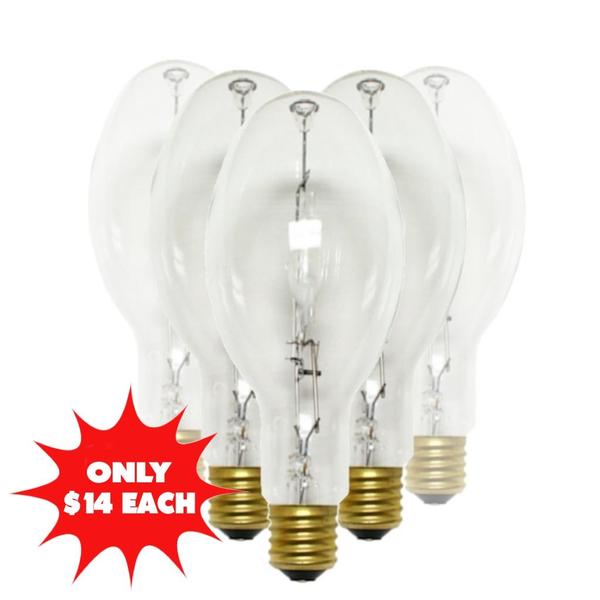 320 watt ED37 Mogul Screw Base 4000K Cool White Clear Metal Halide (Pallet of 196)