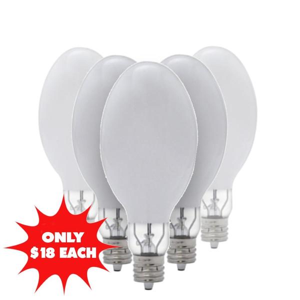 330 watt 120 volt ED37 Exclusionary Mogul Screw Base 3700K Natural White Metal Halide (48 Pack)