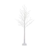 Vickerman 6' White Icy 128 Light Outdoor LED Lighted Twig Tree