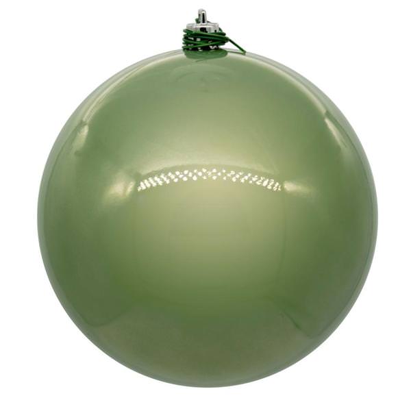 10" Wrought Iron Pearl Ball UV Drilled Christmas Ornament