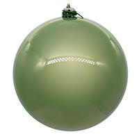 View 10" Wrought Iron Pearl Ball UV Drilled Christmas Ornament