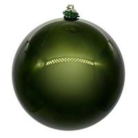 View 10" Juniper Pearl Ball UV Drilled Christmas Ornament