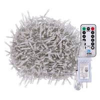 Vickerman 73' 1000 Light Warm White 8-Function Indoor/Outdoor LED Snake Light Set with Remote Control