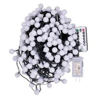 Vickerman 103' 400 Light Multicolor 8 Function LED Cherry Light Set with Remote Control