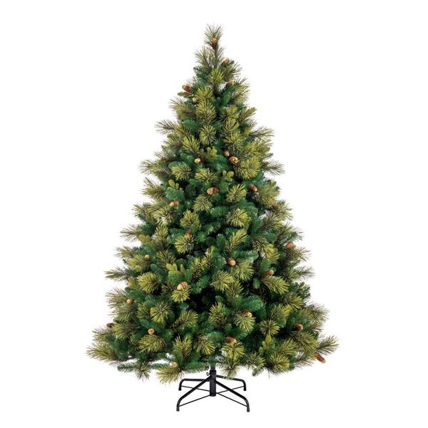 12' x 96" Emerald Mixed Fir Unlit Artificial Christmas Tree