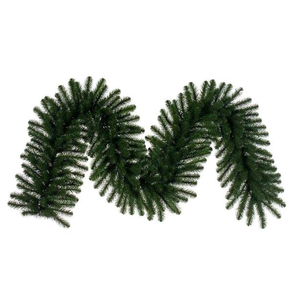 9' x 18" Artificial Deluxe Sequoia Pine Unlit Garland 