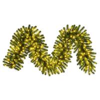 Vickerman 9' x 18" Artificial 200 Watt Deluxe Sequoia 200 Light Garland