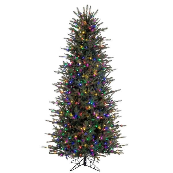9' x 53" Georgian Fraser Fir 1000 LED Mini Light Pre-Lit Artificial Christmas Tree
