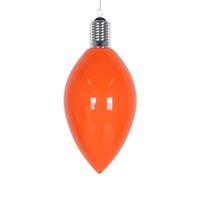 Vickerman 15.5" Orange Enamel C9 Bulb Ornament