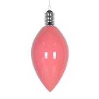 Vickerman 15.5" Pink Enamel C9 Bulb Ornament