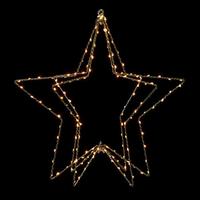 Vickerman 18" 180 Lights Warm White Twinkle Steel Wire LED Silhouette Light