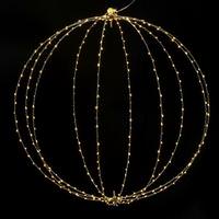 Vickerman 24" 400 Light Warm White Twinkle LED Ball Silhouette Light