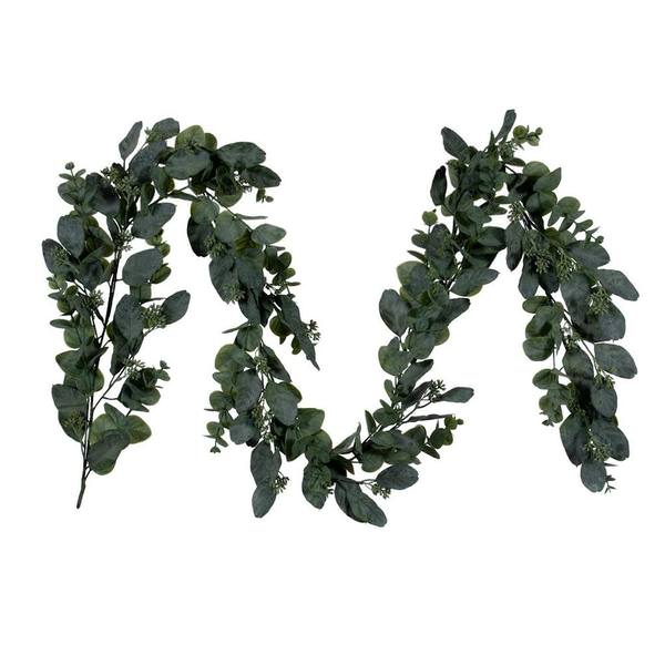 6' Artificial Green Eucalyptus Garland