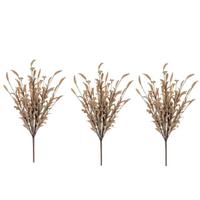 Vickerman 23" Dried and Preserved Rabbit Tail Bush (3 Pack)