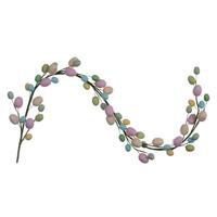 Vickerman 4' Artificial Pastel Easter Egg Garland