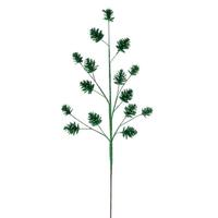 Vickerman 24"  Green Glitter Pinecone Artificial Spray (6 Pack)