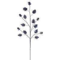 Vickerman 24" Pewter Pinecone Glitter (6 Pack)