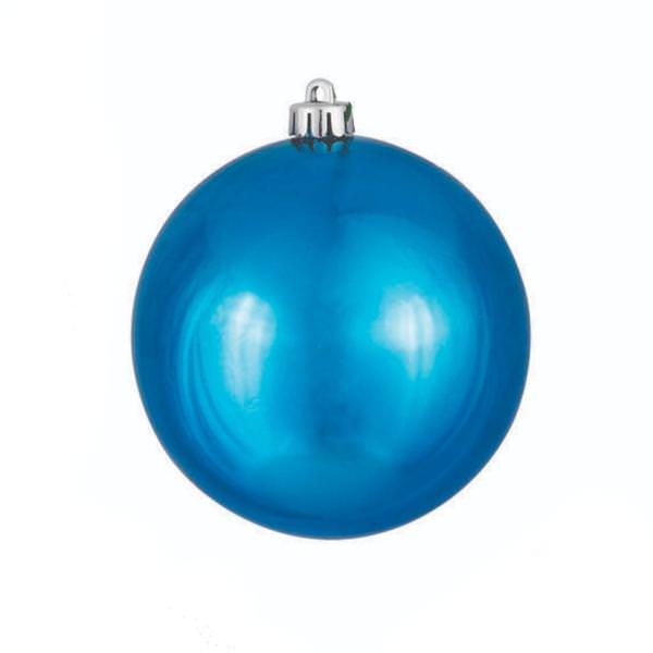 24" Turquoise Candy Ball Giant Christmas Ornament