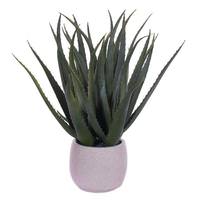 Vickerman 19.5" Green Aloe Artificial Succulent
