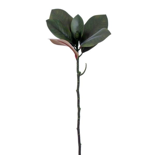 24" Green Magnolia Spray (4 Pack)