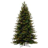 Vickerman 6.5' x 52" Washington Fraser Dura-Lit 550 Multi-Color Light Artificial Christmas Tree 