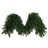 Vickerman 9' x 24" Artificial Deluxe Sequoia Pine Unlit Guage Galvanized Wire Garland 
