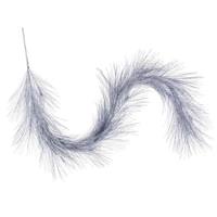 Vickerman 6' Artificial Silver Pine Needle Garland