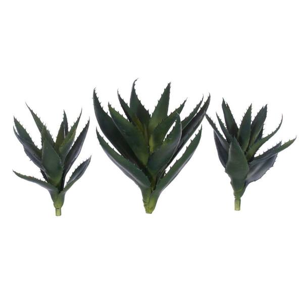 9" Green Aloe Vera Artificial Pick (3 Pack)
