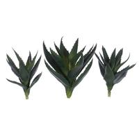 Vickerman 9" Green Aloe Vera Artificial Pick (3 Pack)