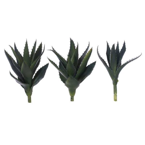 8" Green Aloe Vera Artificial Pick (3 Pack)