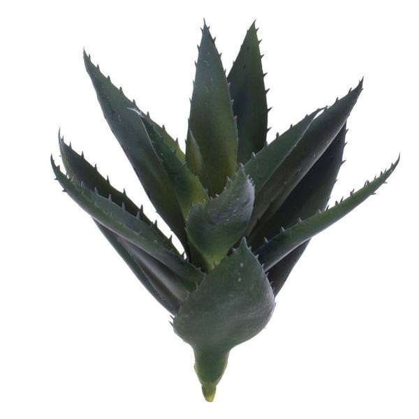 11.5" Green Aloe Vera Artificial Stem (2 Pack)