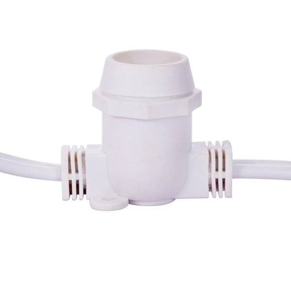 330' x 264 White European Medium Screw Base Socket String Set