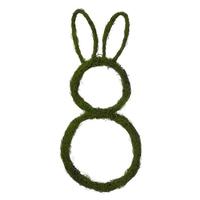 Vickerman 26" Mossy Bunny Outline Natural Twig Wreath 