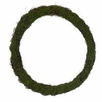 Vickerman 18" Mossy Circular Natural Twig Wreath 