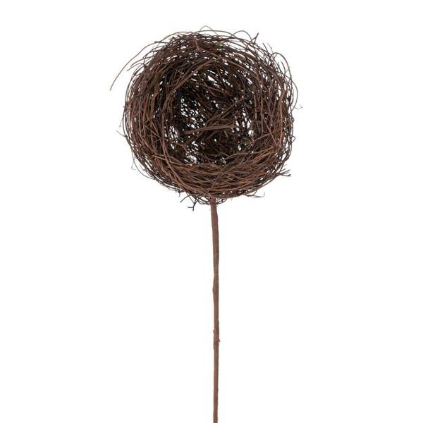 10" Bird's Nest Artificial Stem (3 Pack)