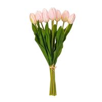 Vickerman 16" Plum Tulip Artificial Floral Arrangement (2 Pack)