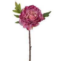 Vickerman 16.5" Pink Peony Stem (3 Pack)