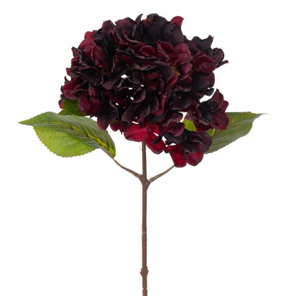 20" Dark Purple Hydrangea Stem (2 Pack)