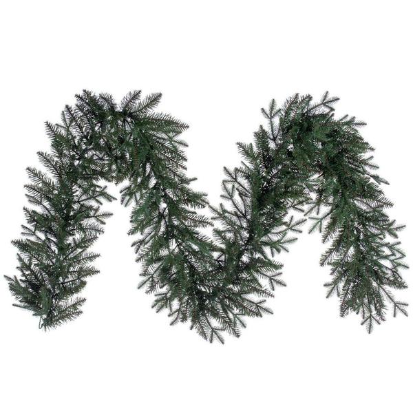 9' x 14" Kamas Fraser Fir Unlit Artificial Christmas Garland