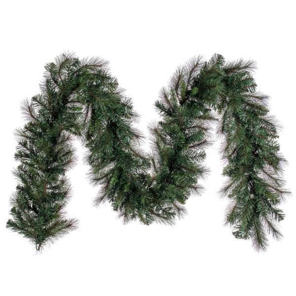 9' x 14" Green Brighton Pine Artificial Christmas Garland