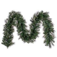 Vickerman 9' x 14" Green Brighton Pine Artificial Christmas Garland